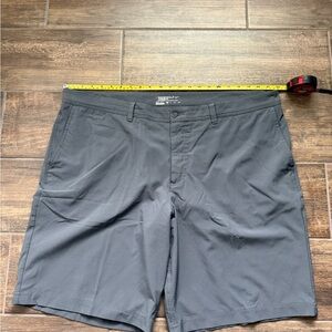 Nike Men's Charcoal Flat Front Shorts